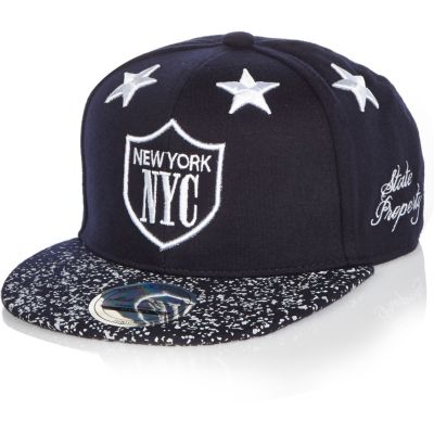 Boys navy stars NY cap